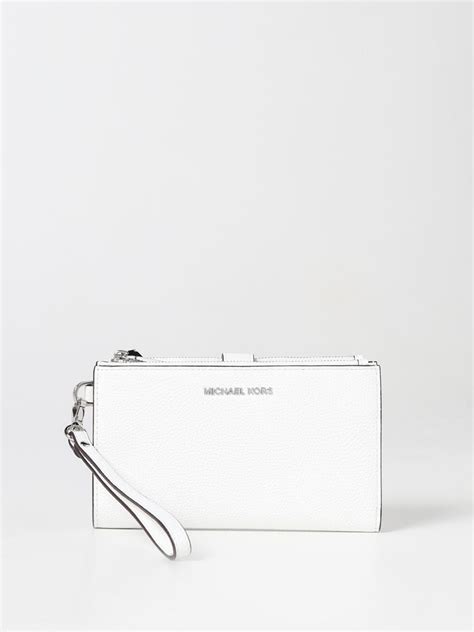 michael kors wallet white|Michael Kors outlet white purse.